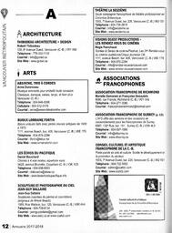   ANNUAIRE - FFCB, 2017   , page 14