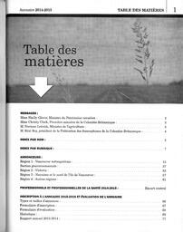   ANNUAIRE - FFCB, 2014   , page 3