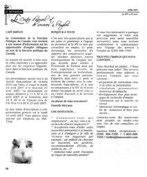   LE RÉVERBÈRE, 2007   , page 10