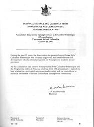   INFO-PARENTS COLOMBIE-BRITANNIQUE, 1995   , page 7