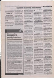 Le Soleil de Colombie-Britannique, November 1, 1996, page 12