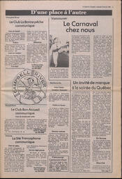 Le Soleil de Colombie, February 14, 1986, page 3