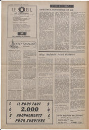 Le Soleil de Vancouver, July 20, 1973, page 2