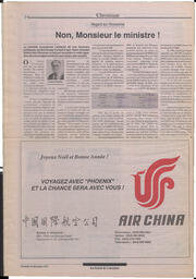 Le Soleil de Colombie, December 18, 1992, page 23