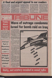   The Pacific Tribune - Friday, June 12, 1981   , page 1
