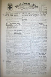 The Semiahmoo Sun and White Rock Weekly, March 15, 1951 (Page 1)