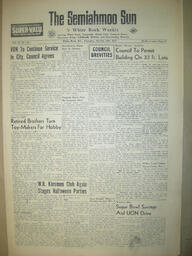 The Semiahmoo Sun and White Rock Weekly, October 24, 1957 (Page 1)