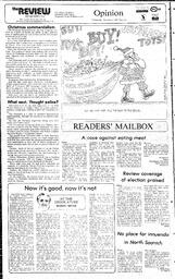 The Review Wed, December 2, 1987 (Page 4)