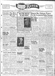 Saanich Peninsula And Gulf Islands Review Wed, March 25, 1953 (Page 1)