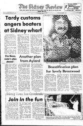 The Sidney Review Wed, August 12, 1981 (Page 1)