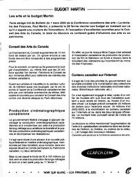   RÉPERTOIRE DES RESSOURCES CULTURELLES, 2000   , page 5