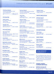   ANNUAIRE - FFCB, 2012   , page 81