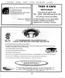   LE MOUSTIQUE PACIFIQUE, 2004   , page 21