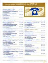   RAPPORT ANNUEL - FFCB, 2004-2005   , page 23