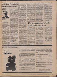 Le Soleil de Colombie, April 7, 1978, page 15