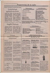 Le Soleil de Colombie, January 23, 1987, page 12