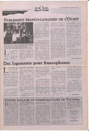 Le Soleil de Colombie-Britannique, November 21, 1997, page 7
