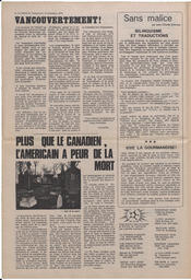 Le Soleil de Vancouver, November 9, 1973, page 4