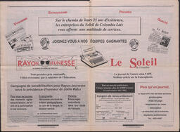 Le Soleil de Colombie, October 4, 1991, page 12