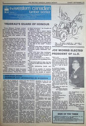   The Western Canadian Lumber Worker, Vol. XLV No. 4, Aug.-Sep. 1977   , page 12