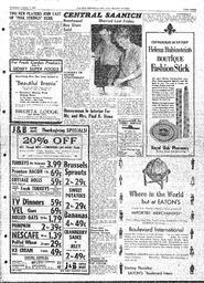 Saanich Peninsula And Gulf Islands Review Wed, October 7, 1964 (Page 3)