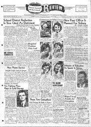 Saanich Peninsula And Gulf Islands Review Wed, June 9, 1954 (Page 1)