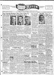 Saanich Peninsula And Gulf Islands Review Wed, January 30, 1952 (Page 1)