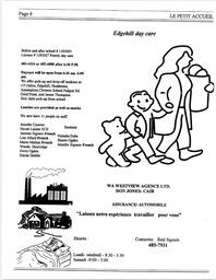   LE PETIT ACCUEIL, 1995   , page 8