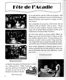   LE R�VERB�RE �CLAIR�, 2001   , page 6