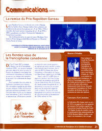   RAPPORT ANNUEL - FFCB, 2006-2007   , page 21