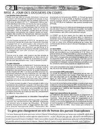  INFO-PARENTS COLOMBIE-BRITANNIQUE, 2001   , page 2