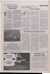 Le Soleil de Colombie-Britannique, November 1, 1996, page 8