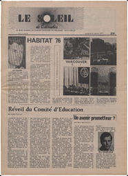 Le Soleil de Colombie, January 16, 1976, page 1