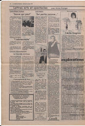 Le Soleil de Colombie, October 23, 1981, page 12