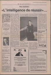 Le Soleil de Colombie, January 20, 1989, page 5