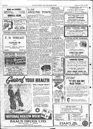 Saanich Peninsula And Gulf Islands Review Wed, January 30, 1952 (Page 2)