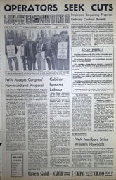   The Western Canadian Lumber Worker, Vol. XXIX, No. 6, 2nd Issue Mar. 1962   , page 1
