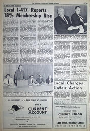   The Western Canadian Lumber Worker, Vol. XXXI, No. 9, 1st Issue May 1964   , page 8