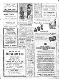 Saanich Peninsula And Gulf Islands Review Wed, October 22, 1947 (Page 3)
