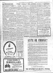 Saanich Peninsula And Gulf Islands Review Wed, August 22, 1951 (Page 10)