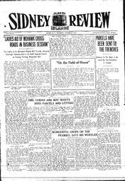 Sidney And Islands Review Thu, November 4, 1915 (Page 1)