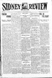 Sidney And Islands Review Fri, December 27, 1912 (Page 1)