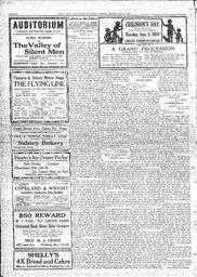 Sidney And Islands Review Thu, May 22, 1924 (Page 6)