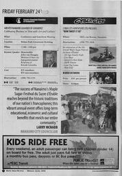   MAPLE SUGAR FESTIVAL DU SUCRE D'ÉRABLE, 2006   , page 42
