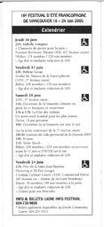   FESTIVAL D'ÉTÉ, 2005   , page 34