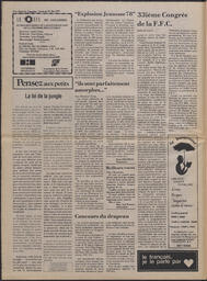 Le Soleil de Colombie, May 26, 1978, page 2
