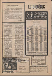Le Soleil de Vancouver, October 23, 1970, page 3