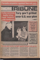   The Pacific Tribune - Wednesday, January 16, 1985   , page 1