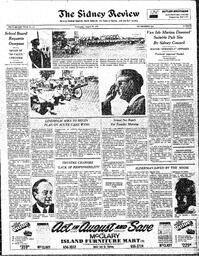 The Sidney Review Wed, August 28, 1974 (Page 1)
