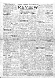 Saanich Peninsula And Gulf Islands Review Wed, November 2, 1932 (Page 1)